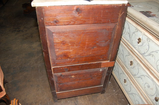 Decorative Painted Corner Cabinet