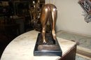 Bronze Longhorn Statuette