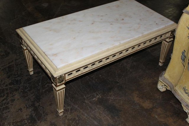 French High-Style Coffee Table