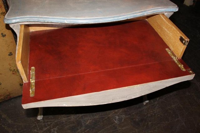Painted French Commode Bureau