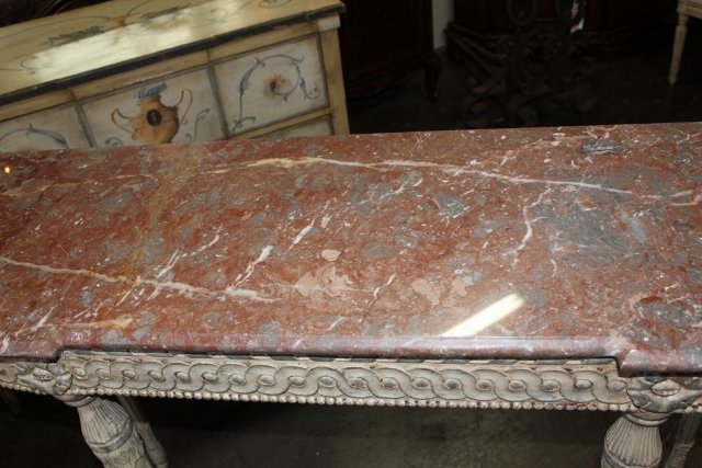 French Painted Louis XVI Console
