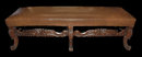 French Leather Bed Bench