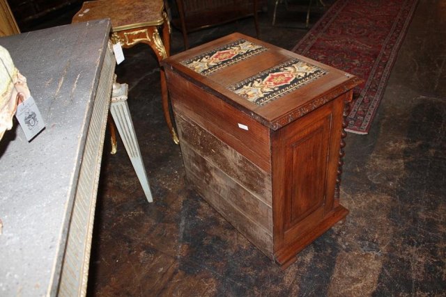 English Oak Blanket Chest