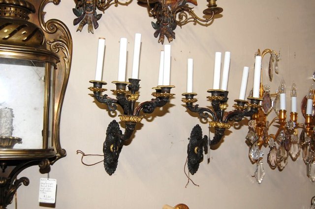 French Bronze Sconce