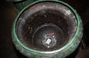 Pair Bronze Urns