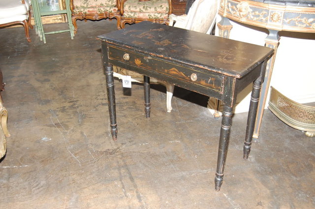 English Chinoiserie Table