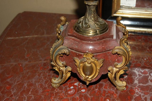 Pair of French Bronze Candelabra
