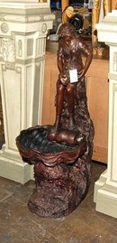 Solid Bronze Lady Fountain