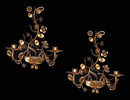 French Metal & Tole Sconce