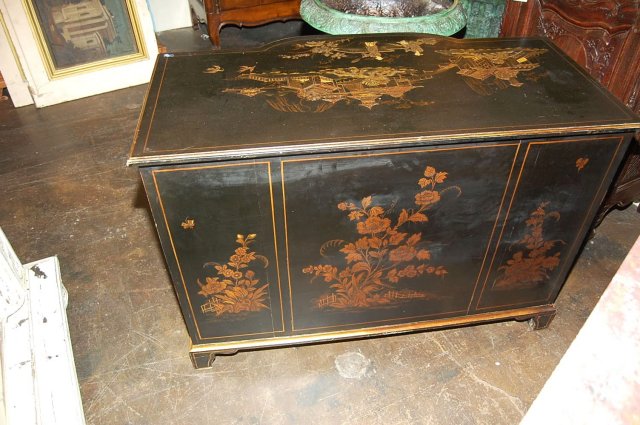 English Chinoiserie Desk