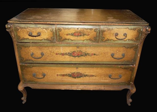 Venetian Painted Commode