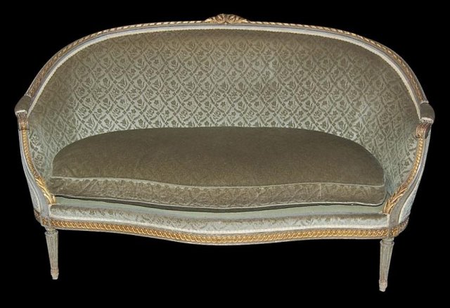 Charming Louis XVI Settee