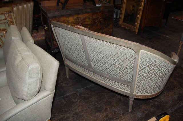 Charming Louis XVI Settee