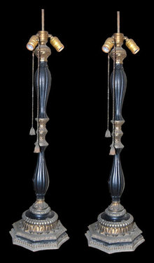 Pair of Continental Lamps