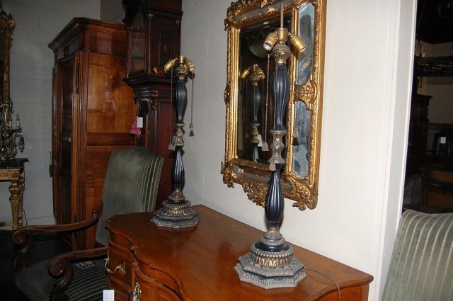 Pair of Continental Lamps