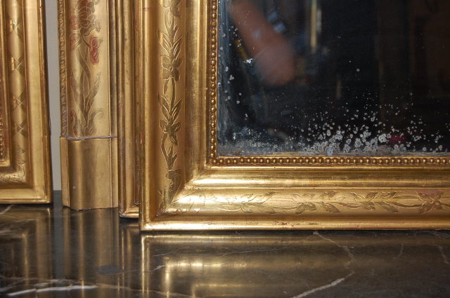 Gold Louis Philippe Mirror