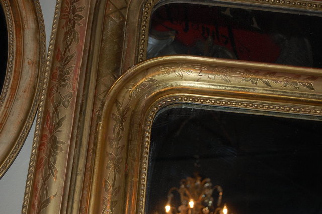 Gold Louis Philippe Mirror