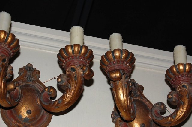 French Giltwood Sconce