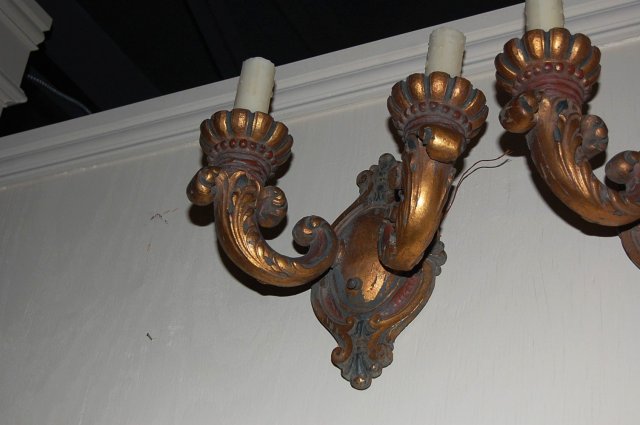 French Giltwood Sconce