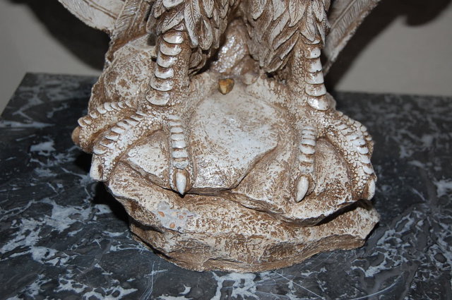 Pair of Continental Stone Eagles