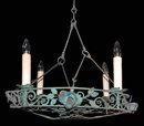 Round Iron Chandelier