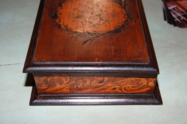 Continental Antique Cigar Box