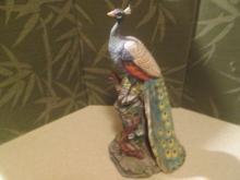 Peacock Statuette