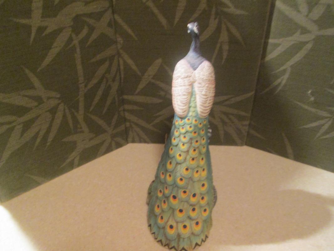Peacock Statuette