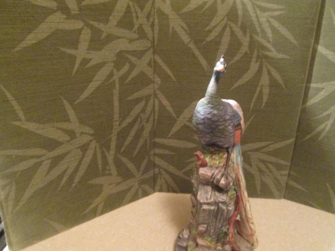 Peacock Statuette