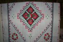 Romanian Folk Art Tablecloth
