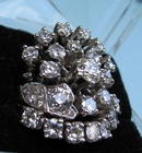DIAMOND RING 5+ CARATS APPRAISED $12k MAJOR FLASH