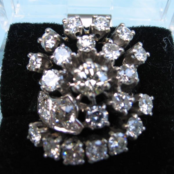 DIAMOND RING 5+ CARATS APPRAISED $12k MAJOR FLASH