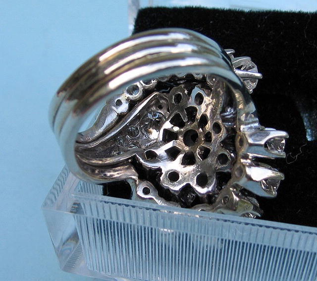 DIAMOND RING 5+ CARATS APPRAISED $12k MAJOR FLASH