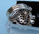 DIAMOND RING 5+ CARATS APPRAISED $12k MAJOR FLASH