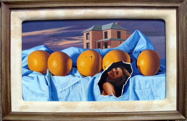 BOB BYERLEY ORIGINAL OIL PAINTING NUDE DETAIL