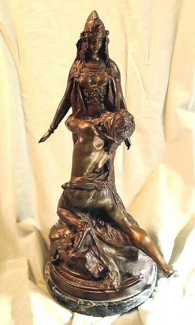 THEODORE RIVIERE BRONZE CARTHAGE SUSSE FRERES
