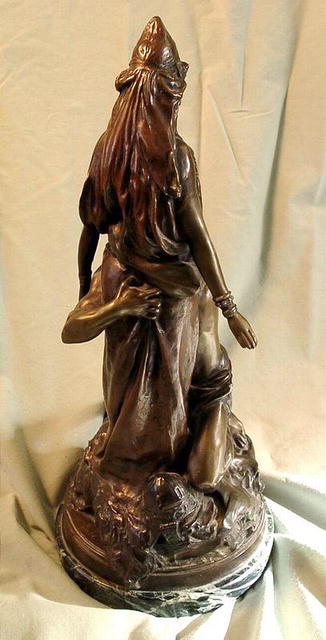 THEODORE RIVIERE BRONZE CARTHAGE SUSSE FRERES