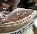 THEODORE RIVIERE BRONZE CARTHAGE SUSSE FRERES