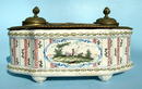 Great 17/18th Century Majolica Inkwell French Very Cool