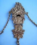 KILLER ENGLISH STERLING HALLMARKED CHATELAINE CHERUBS