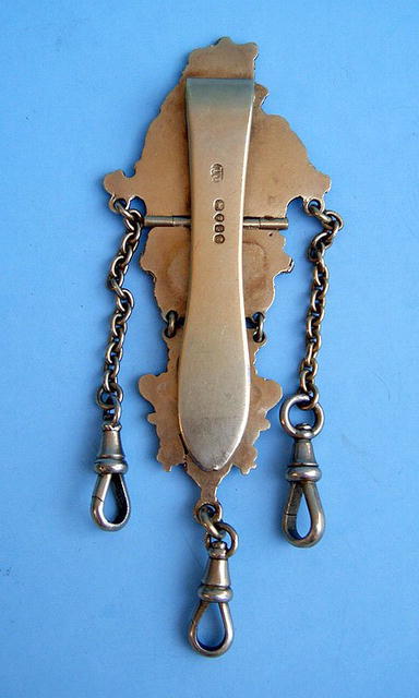 KILLER ENGLISH STERLING HALLMARKED CHATELAINE CHERUBS