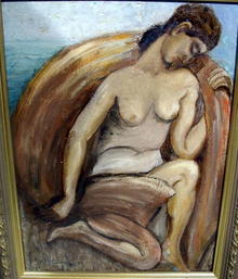 CARROLL, John (1892-1959) WELL LISTED NUDE WOMAN