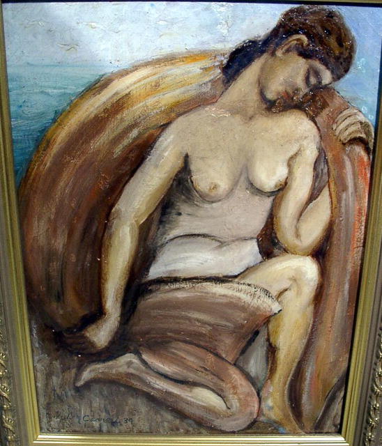 CARROLL, John (1892-1959) WELL LISTED NUDE WOMAN
