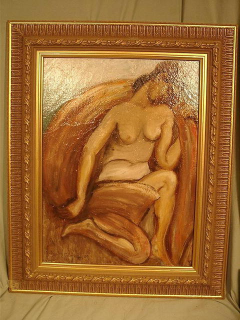 CARROLL, John (1892-1959) WELL LISTED NUDE WOMAN