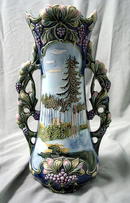 THE BEST ART NOUVEAU MAJOLICA VASE THERE IS