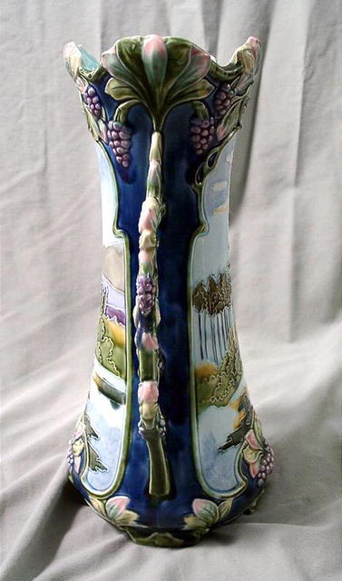 THE BEST ART NOUVEAU MAJOLICA VASE THERE IS