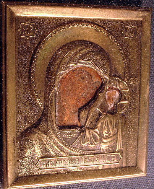 RUSSIAN ICON VERY EARLY DETAILED