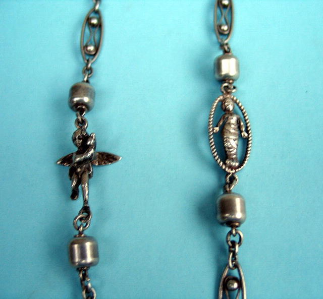 PERUZZI BOSTON STUNNING NECKLACE STERLING HANDMADE