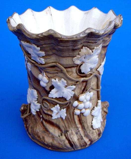 BENNINGTON SCRODDLEWARE VASE EXTREMELY RARE