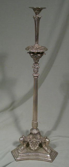 FANTASTIC ELKINGTON & CO SILVER PLATE CANDLESTICK